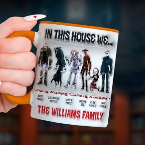 Personalized Gifts For Family Accent Mug, Wizard Family Character 02naqn030824