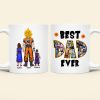 Personalized Gifts For Father Coffee Mug Best Dad Ever 01QHQN200324HH