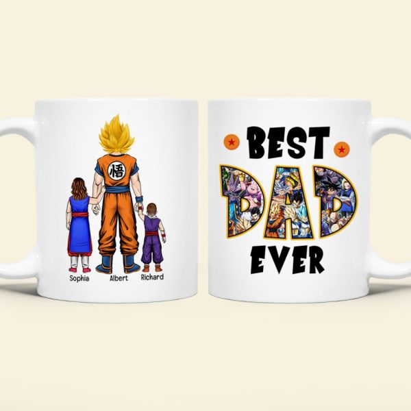 Personalized Gifts For Father Coffee Mug Best Dad Ever 01QHQN200324HH