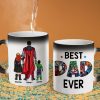 Personalized Gifts For Father Coffee Mug Happy Best Dad Ever 012QHQN290324PA