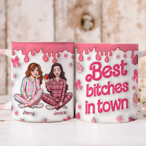 Personalized Gifts For Friends Coffee Mug Cute Inflated Effect 03topu121024