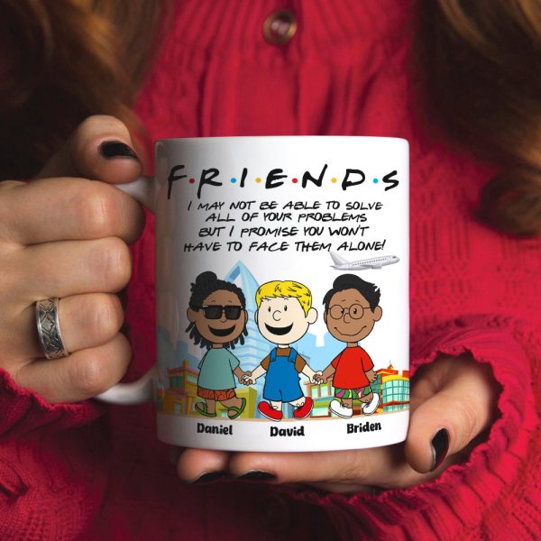 Personalized Gifts For Friends Coffee Mug Holding Hands 02ACLU140125HH