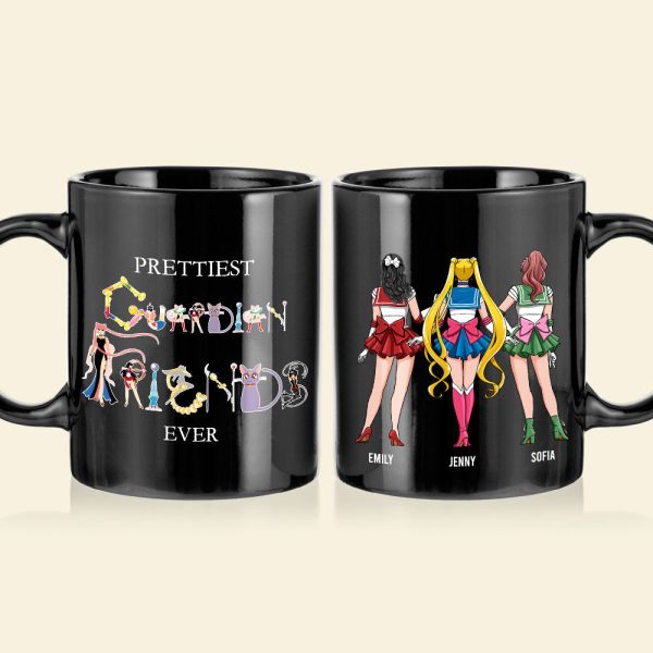 Personalized Gifts For Friends Coffee Mug Prettiest Guardian Friends Ever 01OHMH220224HH