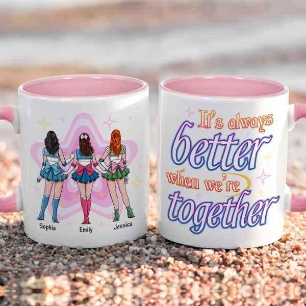 Personalized Gifts For Friends Coffee Mug When We're Together 05kaqn160224hh