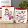 Personalized Gifts For Girlfriend Coffee Mug Here Comes My Willy