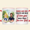 Personalized Gifts For Golf Couple Coffee Mug 01xqtn091224pa