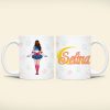 Personalized Gifts For Her Coffee Mug Custom Name Girl 01ACDT170224HH