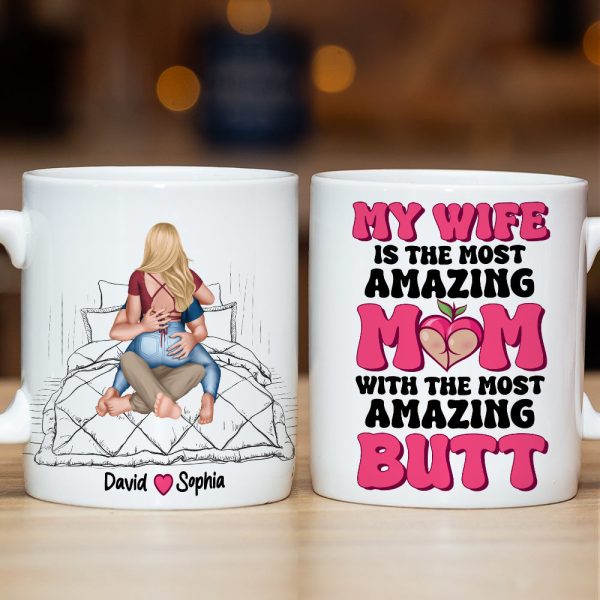 Personalized Gifts For Her Coffee Mug My Wife Is The Most Amazing Mom Funny Gifts For Mother's Day