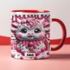 Personalized Gifts For Highland Cattle Lovers, Accent Mug 01HUTN190824 3D Christmas Highland Cattle