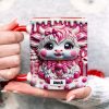 Personalized Gifts For Highland Cattle Lovers, Accent Mug 01HUTN190824 3D Christmas Highland Cattle