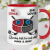 Personalized Gifts For Ice Hockey-loving Couple Coffee Mug 05hupu240125