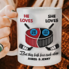 Personalized Gifts For Ice Hockey-loving Couple Coffee Mug 06hupu240125