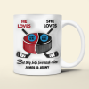 Personalized Gifts For Ice Hockey-loving Couple Coffee Mug 06hupu240125
