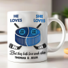Personalized Gifts For Ice Hockey-loving Couple Coffee Mug 06hupu240125