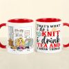 Personalized Gifts For Knitting Girl Coffee Mug 03xqdc030824hh