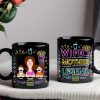 Personalized Gifts For Mom Black Mug, Legend Wife Mom 04TGLU070325HG