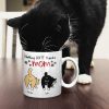 Personalized Gifts For Mom Cat Coffee Mug Nothing Butt Thanks Mom