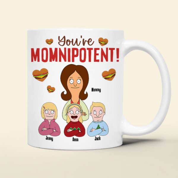 Personalized Gifts For Mom Coffee Mug 02natn120225hg You're Momnipotent