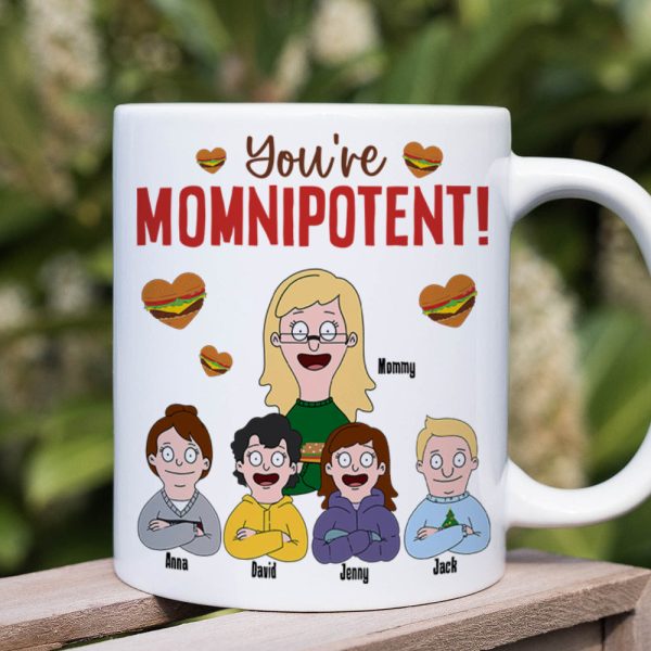 Personalized Gifts For Mom Coffee Mug 02natn120225hg You're Momnipotent