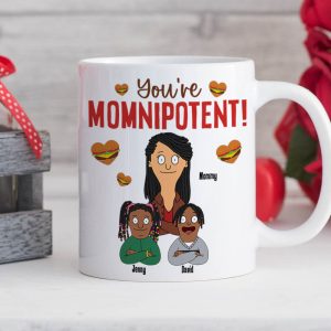Personalized Gifts For Mom Coffee Mug 02natn120225hg You're Momnipotent
