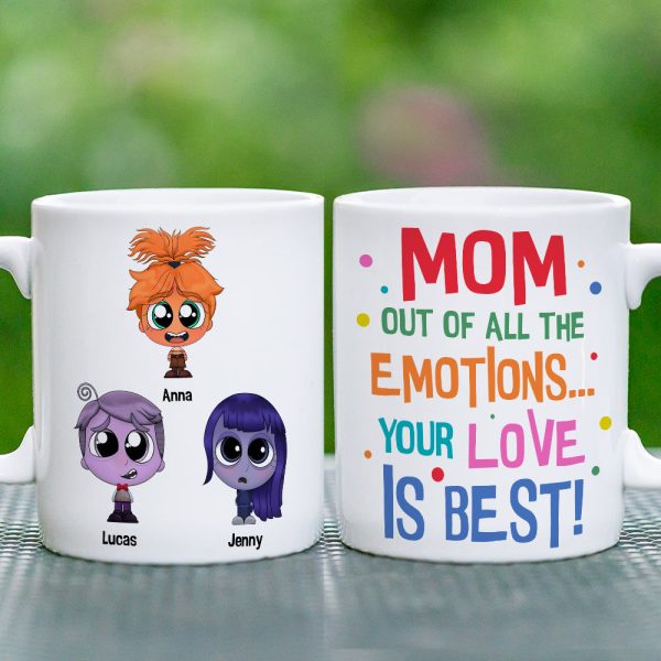 Personalized Gifts For Mom Coffee Mug 03natn150325 Your Love Is Best