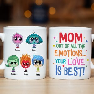 Personalized Gifts For Mom Coffee Mug 03natn150325 Your Love Is Best