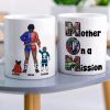 Personalized Gifts For Mom Coffee Mug 05totn070325pa Mother On A Mission