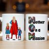 Personalized Gifts For Mom Coffee Mug 05totn070325pa Mother On A Mission