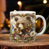 Personalized Gifts For Mom Coffee Mug, Autism Mama Bear 02TGMH240225