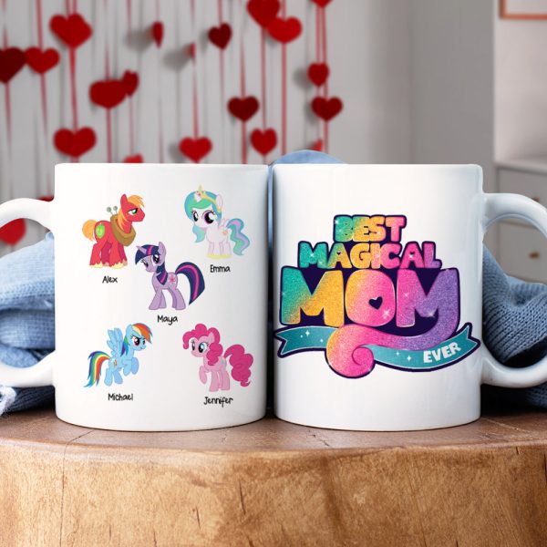 Personalized Gifts For Mom Coffee Mug Best Magical Mom Ever 05NAHN210224
