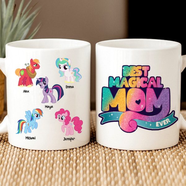 Personalized Gifts For Mom Coffee Mug Best Magical Mom Ever 05NAHN210224