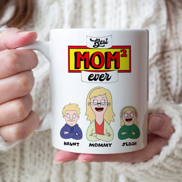 Personalized Gifts For Mom Coffee Mug Best Mom Ever 04TOLU250225HG
