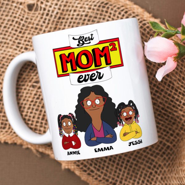 Personalized Gifts For Mom Coffee Mug Best Mom Ever 04TOLU250225HG