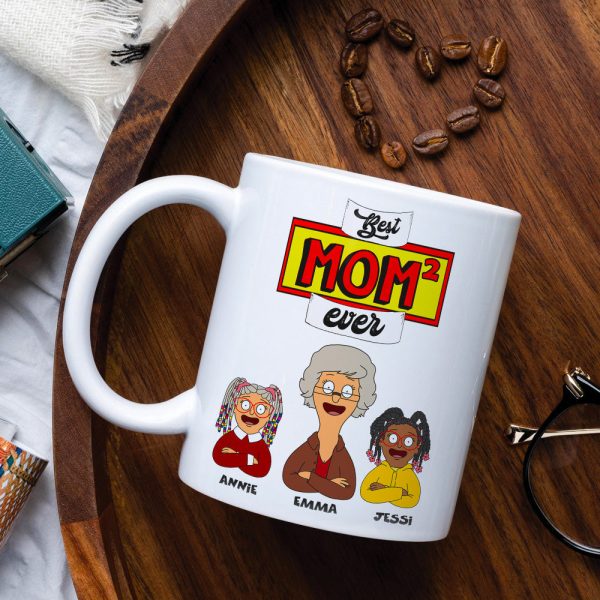 Personalized Gifts For Mom Coffee Mug Best Mom Ever 04TOLU250225HG