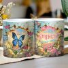 Personalized Gifts For Mom Coffee Mug, Butterfly 03TGDT310325