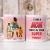 Personalized Gifts For Mom Coffee Mug I'm A Mom 01htpu020324pa