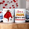 Personalized Gifts For Mom Coffee Mug I'm A Mom What's Your Superpower? Mother's Day Gifts