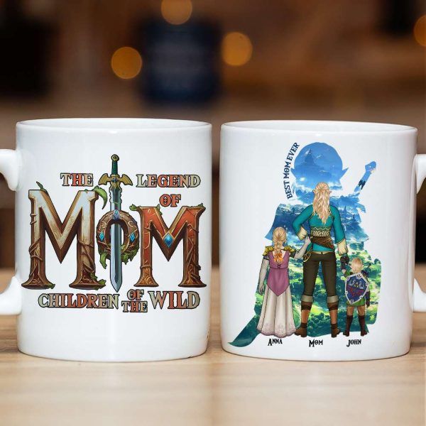 Personalized Gifts For Mom Coffee Mug Legend Of Mom Mother's Day 032QHTN190325HG