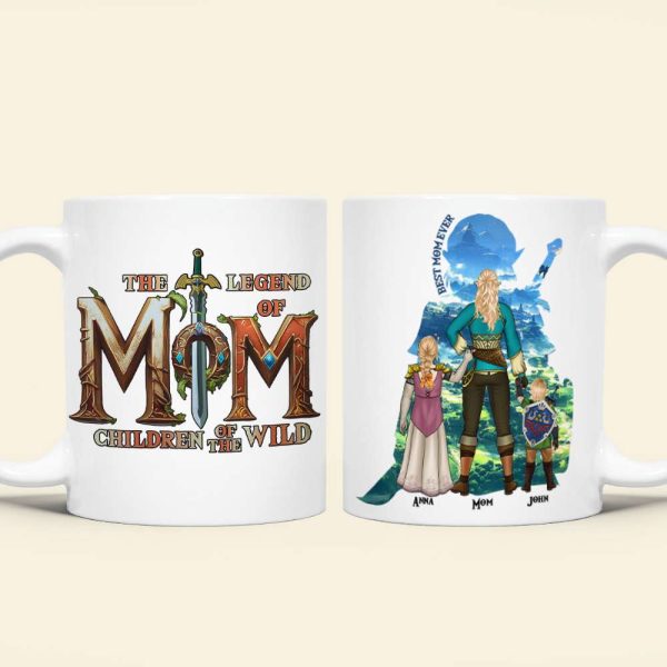 Personalized Gifts For Mom Coffee Mug Legend Of Mom Mother's Day 032QHTN190325HG