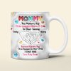 Personalized Gifts For Mom Coffee Mug Love Baby Bump