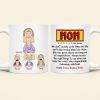 Personalized Gifts For Mom Coffee Mug Mom And Kids 01TOQN240325HG