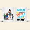Personalized Gifts For Mom Coffee Mug Mom Is The Best 03TOQN240325PA