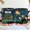 Personalized Gifts For Mom Coffee Mug Mom Thank You For Lighting Up Our Lives