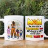 Personalized Gifts For Mom Coffee Mug Mom, We Wish You A Happy 03HTTI140324HH