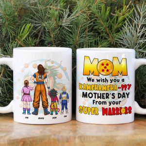 Personalized Gifts For Mom Coffee Mug Mom, We Wish You A Happy 03HTTI140324HH