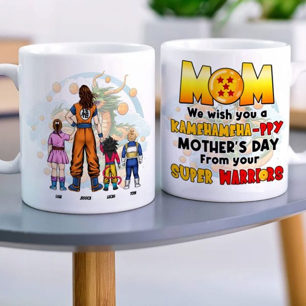 Personalized Gifts For Mom Coffee Mug Mom, We Wish You A Happy 03HTTI140324HH