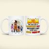 Personalized Gifts For Mom Coffee Mug Mom, We Wish You A Happy 03HTTI140324HH