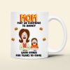 Personalized Gifts For Mom Coffee Mug Mom With Little Ones 03NALU190225HG