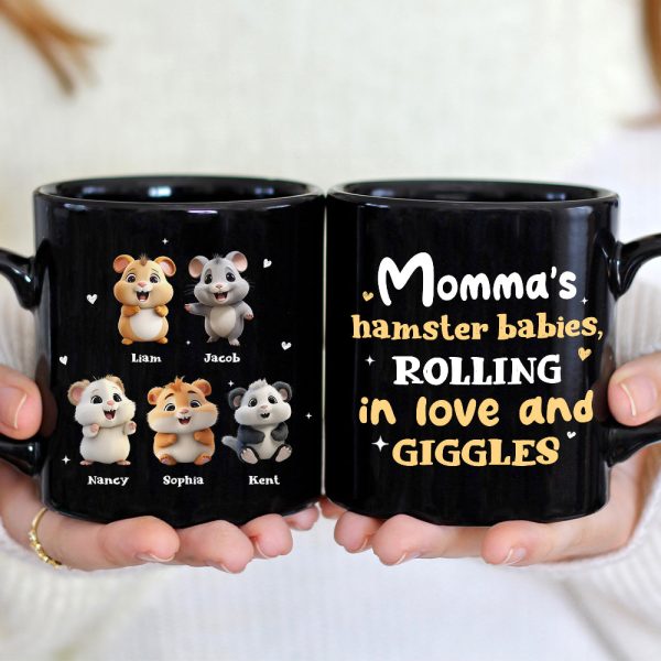 Personalized Gifts For Mom Coffee Mug Momma's Hamster Babies