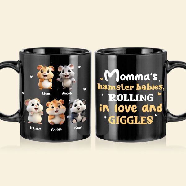 Personalized Gifts For Mom Coffee Mug Momma's Hamster Babies